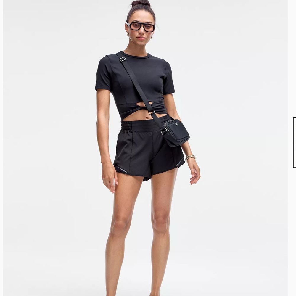 lululemon athletica Black Athletic Shorts